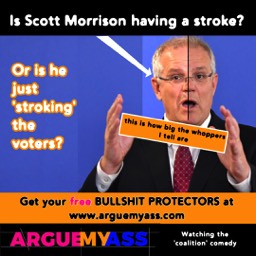 Scott Morrison has a stroke